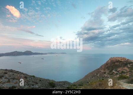 Fort von Los Castillitos oder Atalayon, La Azohia, Murcia, Spanien Stockfoto