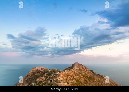 Fort von Los Castillitos oder Atalayon, La Azohia, Murcia, Spanien Stockfoto