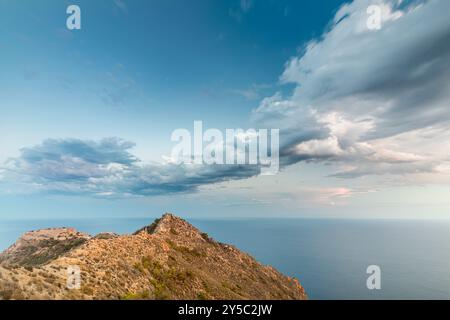 Fort von Los Castillitos oder Atalayon, La Azohia, Murcia, Spanien Stockfoto