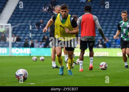 Birmingham, Großbritannien. September 2024. Plymouth Argyle Mittelfeldspieler Joe Edwards (8) meldet sich am 21. September 2024 für das West Bromwich Albion FC gegen Plymouth Argyle FC SKY BET EFL Championship Match bei den Hawthorns, West Bromwich, Birmingham, England, Vereinigtes Königreich Credit: Every Second Media/Alamy Live News Stockfoto