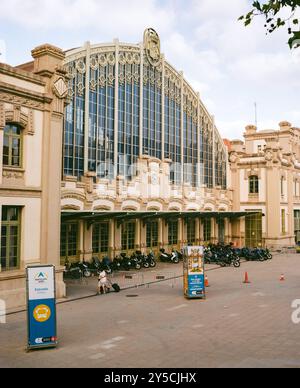 Busbahnhof Barcelona Nord, Barcelona, Katalonien, Spanien, Europa. Stockfoto