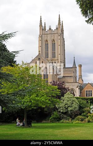 Die Kathedrale, Bury St Edmunds. Stockfoto