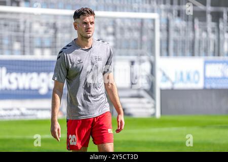 Chemnitz, Deutschland 21. September 2024: Regionalliga Nordost - 2024/2025 - Chemnitzer FC gegen Hertha Zehlendorf im Bild: Sven Reimann (Zehlendorf) Stockfoto