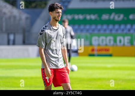 Chemnitz, Deutschland 21. September 2024: Regionalliga Nordost - 2024/2025 - Chemnitzer FC gegen Hertha Zehlendorf im Bild: Serhat Polat (Zehlendorf) Stockfoto