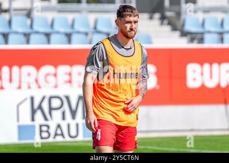 Chemnitz, Deutschland 21. September 2024: Regionalliga Nordost – 2024/2025 – Chemnitzer FC gegen Hertha Zehlendorf im Bild: Jake Wilton (Zehlendorf) Stockfoto