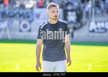 Chemnitz, Deutschland 21. September 2024: Regionalliga Nordost - 2024/2025 - Chemnitzer FC gegen Hertha Zehlendorf im Bild: Robert Zickert (Chemnitz) Stockfoto