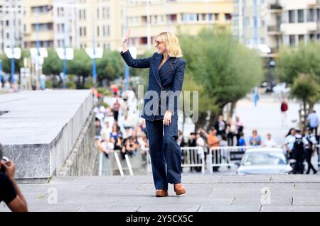 Cate Blanchett beim Photocall zum Kinofilm 'Gerüchte' auf dem 72. Internationales Filmfestival San Sebastian / Festival Internacional de Cine de San Sebastián auf der Kursaal Terasse. San Sebastian, 21.09.2024 Stockfoto