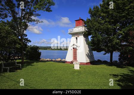 Annapolis Royal Lighthouse in Kanada Stockfoto