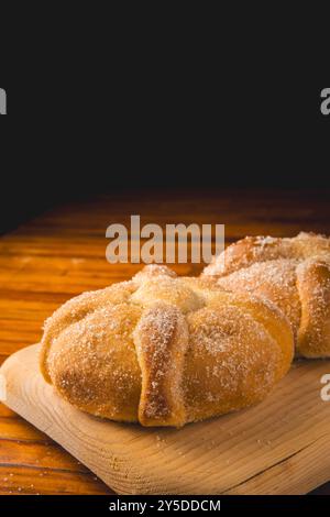 Fotos vom Brot der Toten bei den Feierlichkeiten zum Totentag in Mexiko Stockfoto