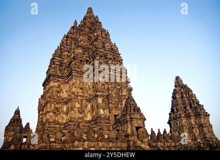 Prambanan Tempel in der Nähe von yogyakarta in Java indonesien Stockfoto