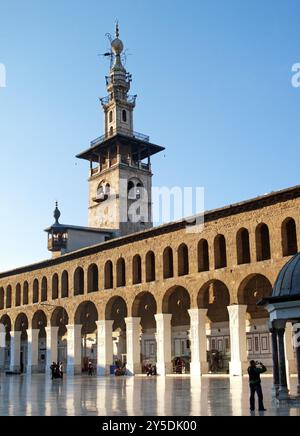 Umayyaden-Moschee in damaskus syrien Stockfoto