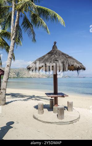 Areia branca Strand in der Nähe von dili Ost timor, timor leste Stockfoto