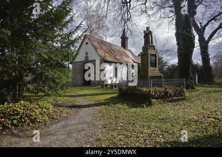 Loreto-Kapelle bei Binsdorf im Zollernalbkreis, Baden-Württemberg, Deutschland, Loreto-Kapelle bei Binsdorf im Landkreis Zollernalb, Baden-Württemberg Stockfoto