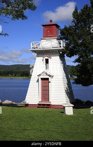 Annapolis Royal Lighthouse in Kanada Stockfoto