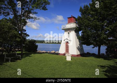 Annapolis Royal Lighthouse in Kanada Stockfoto