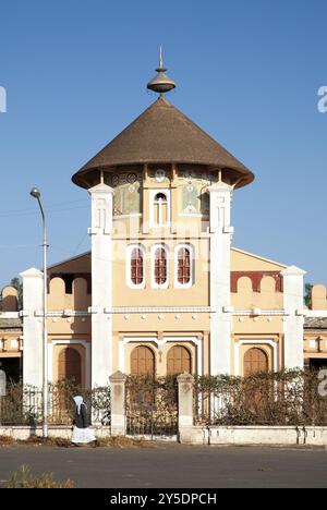 Enda Mariam Kathedrale Komplex in Asmara, eritrea Stockfoto