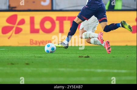 Augsburg, Deutschland. September 2024. Symbol Lotto im Spiel FC AUGSBURG - FSV MAINZ 05 2-3 am 20. September 2024 in Augsburg. Saison 2024/2025, 1.Bundesliga, FCA, Spieltag 4, 4.Spieltag Fotograf: ddp Images/STAR-Images - DFL-VORSCHRIFTEN VERBIETEN JEDE VERWENDUNG VON FOTOS als BILDSEQUENZEN und/oder QUASI-VIDEO - Credit: ddp Media GmbH/Alamy Live News Stockfoto