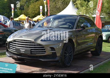 Beesd, Niederlande - 13. September 2024: Ein Aston Martin DBX suv Stockfoto