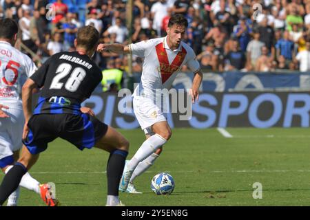 Andrea Papetti (Brescia) beim AC Pisa gegen Brescia Calcio, italienisches Fußball-Spiel der Serie B in Pisa, Italien, 21. September 2024 Stockfoto