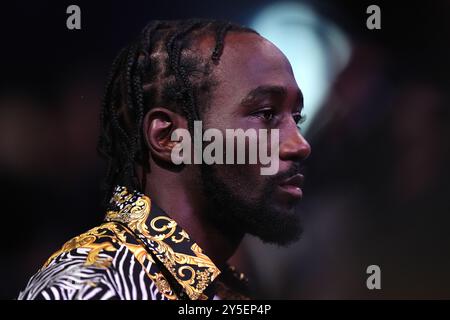 Terence Crawford im Wembley Stadium, London. Bilddatum: Samstag, 21. September 2024. Stockfoto