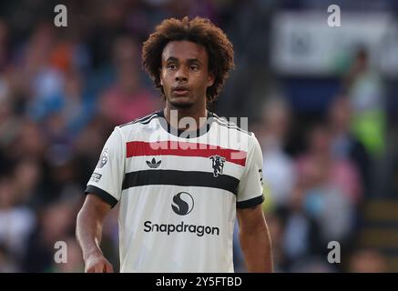 London, Großbritannien. September 2024. Joshua Zirkzee von Manchester United während des Premier League-Spiels im Selhurst Park, London. Der Bildnachweis sollte lauten: Paul Terry/Sportimage Credit: Sportimage Ltd/Alamy Live News Stockfoto