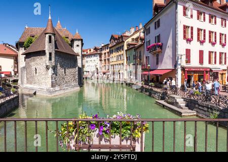 Palais de l'Île, Annecy, Haute-Savoie, Rhône-Alpes, Frankreich Stockfoto