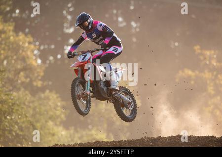 Maximilian Spies (Deutschland, KTM, Kosak Racing Team, ADAC Berlin Brandenburg, #07), Deutschland, Motocross, ADAC MX Masters Holzgerlingen, Saisonfinale, 21.09.2024 Foto: Eibner-Pressefoto/Michael Memmler Stockfoto