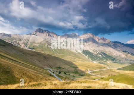 COL du Lautaret im Parc national des écrins, Hautes-Alpes, Provence-Alpes-Côte d'Azur, Frankreich Stockfoto