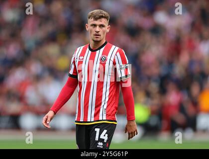 Sheffield, Großbritannien. September 2024. Während des Sky Bet Championship Matches in der Bramall Lane, Sheffield. Der Bildnachweis sollte lauten: Simon Bellis/Sportimage Credit: Sportimage Ltd/Alamy Live News Stockfoto