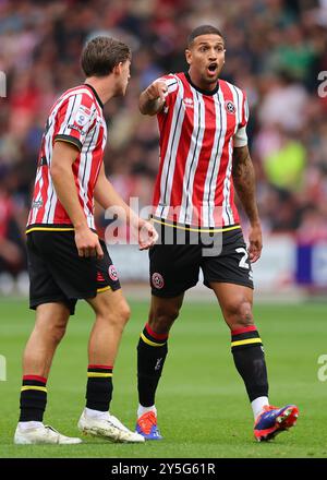 Sheffield, Großbritannien. September 2024. Während des Sky Bet Championship Matches in der Bramall Lane, Sheffield. Der Bildnachweis sollte lauten: Simon Bellis/Sportimage Credit: Sportimage Ltd/Alamy Live News Stockfoto