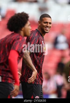 Sheffield, Großbritannien. September 2024. Vinícius Souza von Sheffield United während des Sky Bet Championship Matches in der Bramall Lane, Sheffield. Der Bildnachweis sollte lauten: Simon Bellis/Sportimage Credit: Sportimage Ltd/Alamy Live News Stockfoto