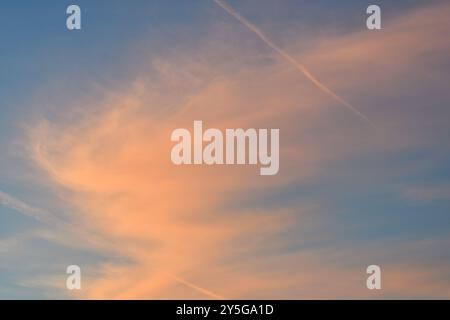 Sonnenuntergang über Chard Somerset England großbritannien Stockfoto