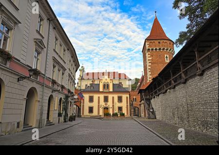 Arsenal des Prinzen-Czartoryski-Museums in der Altstadt von Krakau, Polen Stockfoto