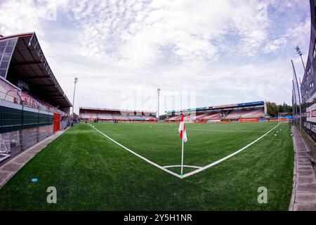 OSS, 22.09.2024 , Frans Heesen Stadium , Fußball, Keukenkampioen divisie , Saison 2024 / 2025 , Innenansicht Frans Heesen stadion, während des Spiels TOP Oss - FC Eindhoven Stockfoto