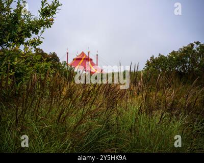 ZIRKUS FANTASIA ZIRKUS GROSSES TOP ZELT Stockfoto