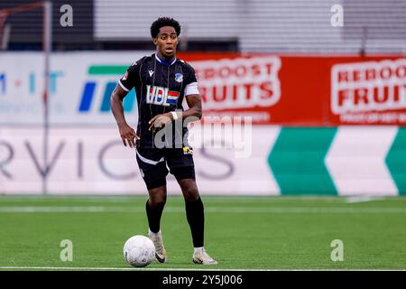 OSS, 22.09.2024 , Frans Heesen Stadium , Fußball, Keukenkampioen divisie , Saison 2024 / 2025 , FC Eindhoven Spieler Collin Seedorf während des Spiels TOP Oss - FC Eindhoven Stockfoto