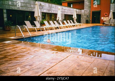 Hotel Sallés Aeroport, Girona, Spanien, Stockfoto