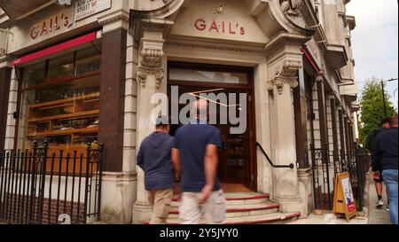 Gail's Bäckerei in der Great Portland Street, London Stockfoto