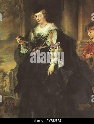 RUBENS, Pieter Pauwel (* 1577, Siegen, d. 1640, Antwerpen) Helena Fourment with a Carriage 1639 Oil on Wood Musée du Louvre, Paris *** Stichwörter: ************* Autor: RUBENS, Pieter Pauwel Titel: Helena Fourment mit einer Kutsche Zeitlinie: 1601-1650 Schule: Flämische Form: Malerei Typ: Porträt Stockfoto