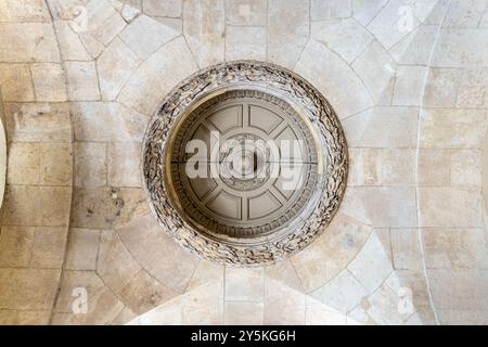Vestibüle Decke der St. Mary-le-Bow Church, City of London, England Stockfoto