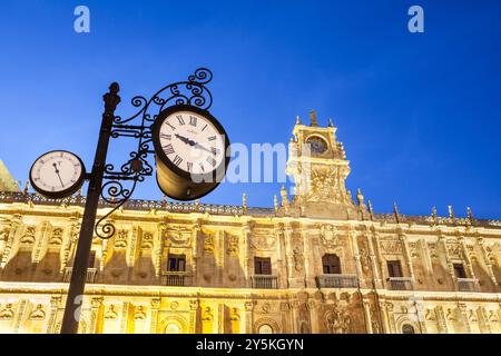 Hotel Parador von San Marcos in León, Way of St. James, Leon, Spanien Stockfoto