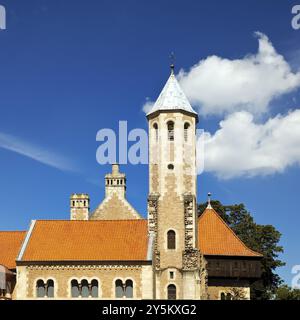 Schloss Dankwarderode, eine Flachlandburg, heute Teil des Herzog Anton Ulrich Museums, Braunschweig, Niedersachsen, Deutschland, Europa Stockfoto