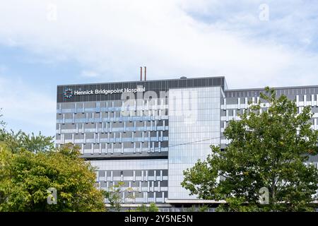 Hennick Bridgepoint Hospital in Toronto, ON, Kanada. Stockfoto