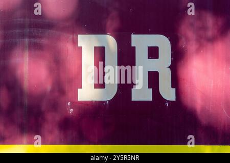 Berlin, 22. September 2024: Ein Eisenbahnfest findet im Bahnbetriebswerk Schöneweide statt. Stockfoto