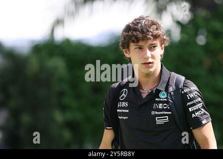 Singapur, Singapur. September 2024. Circuit of Singapore Andrea Kimi Antonelli ITA) (Philippe Nanchino/SPP) Credit: SPP Sport Pressefoto. /Alamy Live News Stockfoto