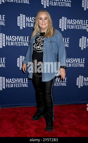 Nashville, USA. September 2024. Melissa Etheridge kommt 55 am 22. September 2024 in Nashville an, TN © Tammie Arroyo/AFF-USA.com Credit: AFF/Alamy Live News Stockfoto