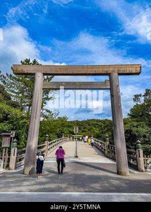 Kotai Jingu Tempel oder Ise Jingu Naiku, in Ise, Mie, Japan Stockfoto