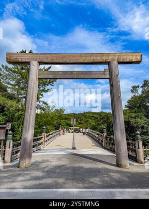 Kotai Jingu Tempel oder Ise Jingu Naiku, in Ise, Mie, Japan Stockfoto