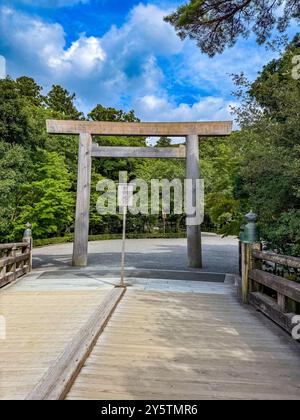 Kotai Jingu Tempel oder Ise Jingu Naiku, in Ise, Mie, Japan Stockfoto