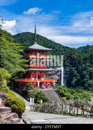 Seiganto-JI-Tempel in der Nähe der Nachi-Fälle in Wakayama, Japan Stockfoto